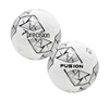 Precision Fusion IMS Training Football, White/Silver